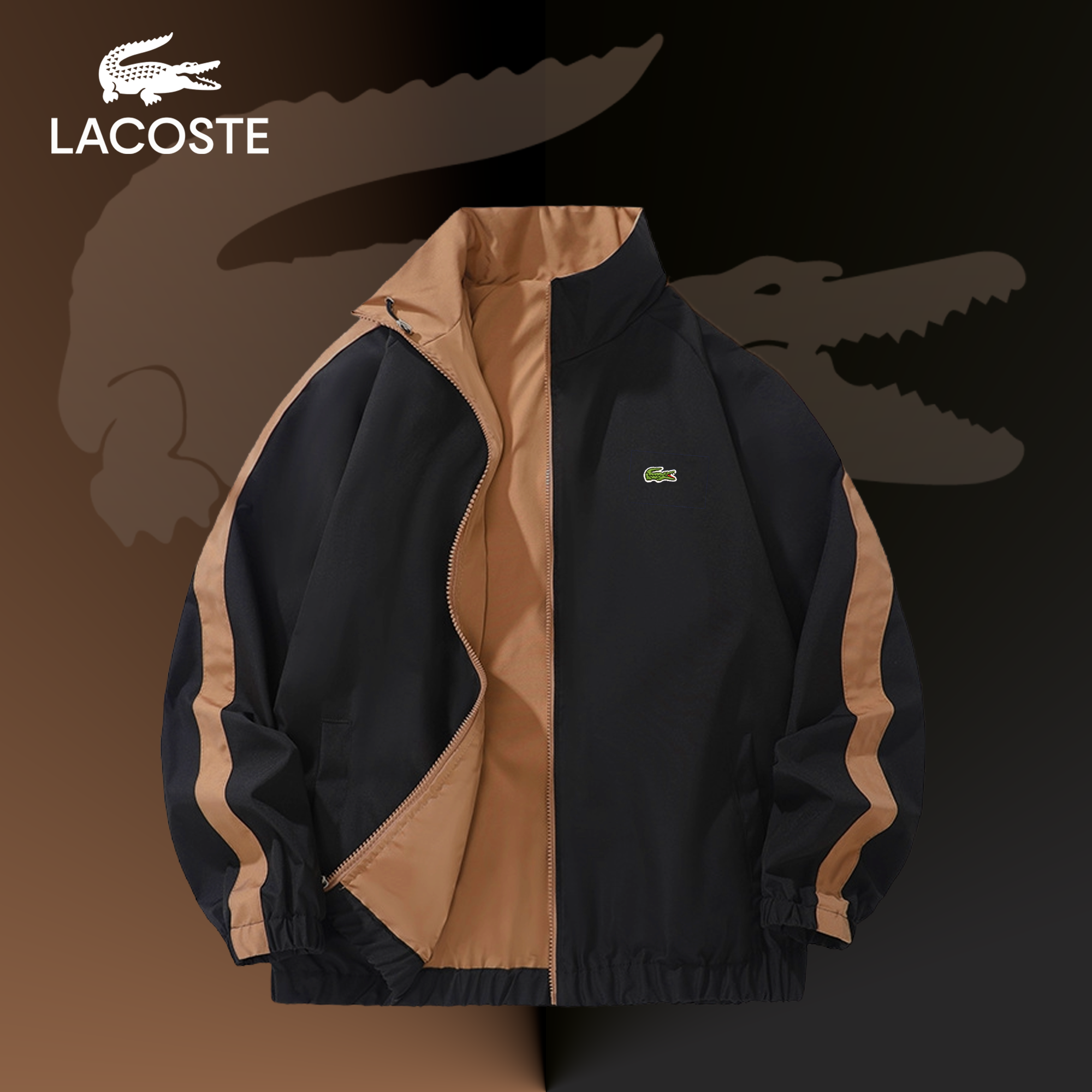 ᏞΑᏟОՏᎢΕ – Elastische Tennisjacke