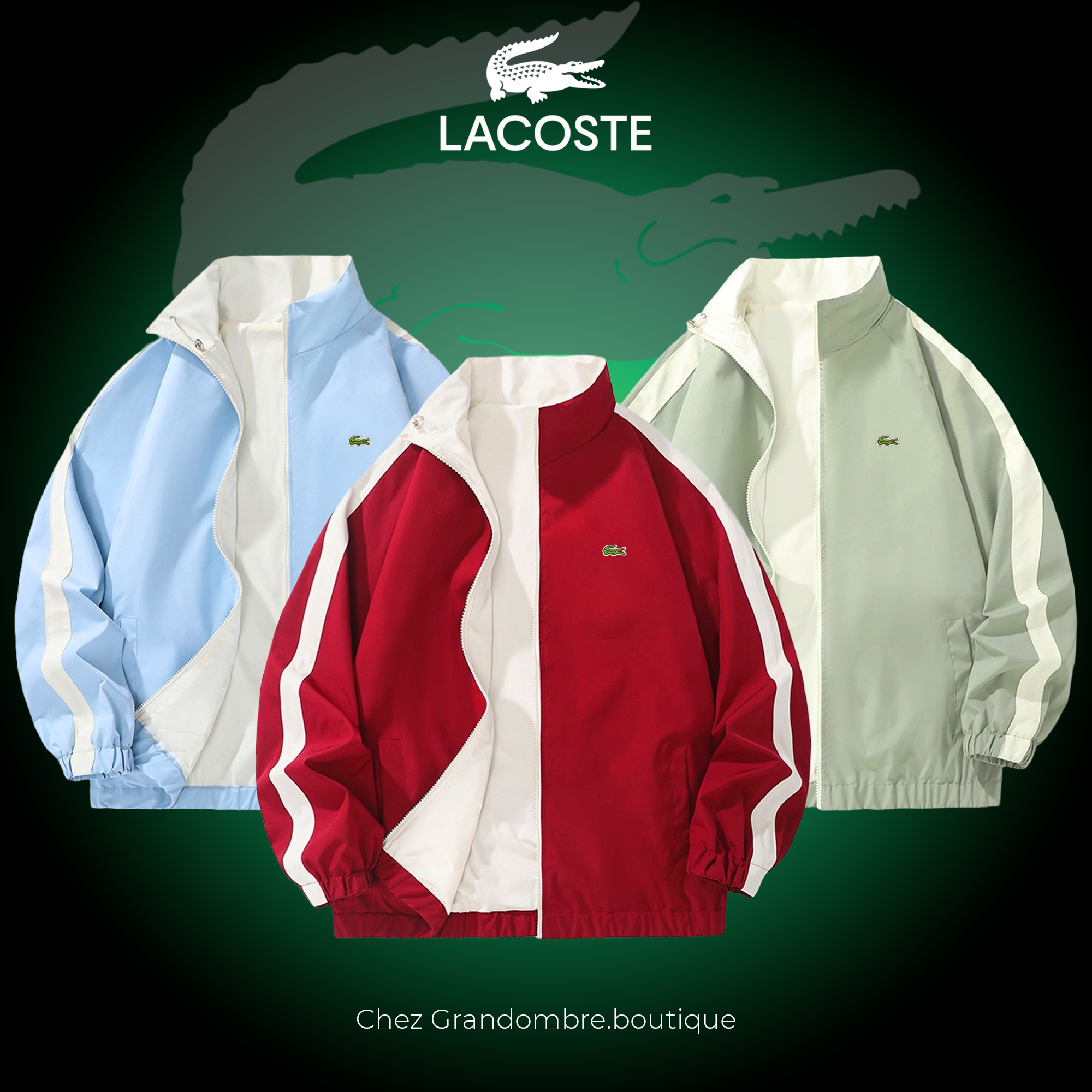 ᏞΑᏟОՏᎢΕ – Elastische Tennisjacke