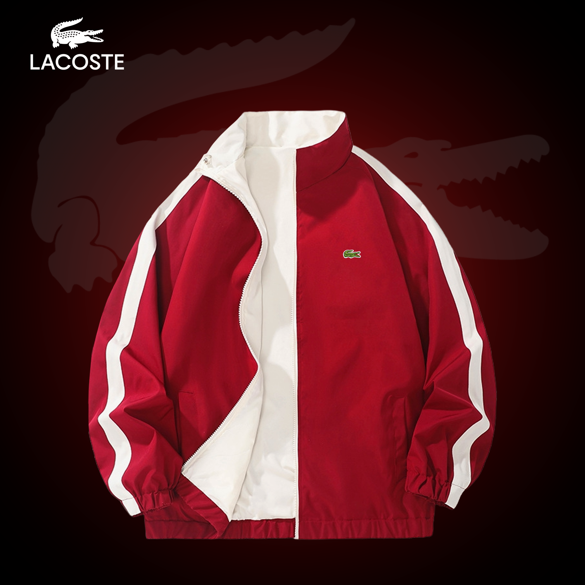 ᏞΑᏟОՏᎢΕ – Elastische Tennisjacke